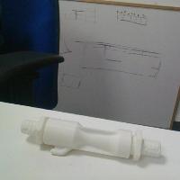 צינור ונטורי מודפס 3D