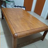 שולחן עץ 80x140x45